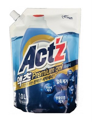Концентрированный гель для стирки белья освежающий Pigeon Act'z:  Premium Gel Fresh 1л. 2175 - фото 5163