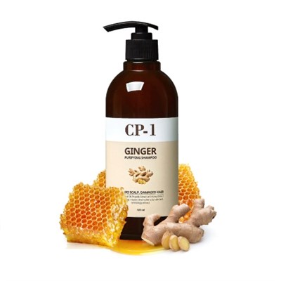 [ESTHETIC HOUSE] Шампунь для волос ИМБИРНЫЙ CP-1 GINGER PURIFYING SHAMPOO, 500 мл 2219 - фото 5218