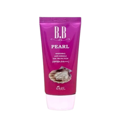 Ekel Крем BB с экстрактом жемчуга - Pearl BB cream SPF50/PA+++, 50мл 2445 - фото 5519