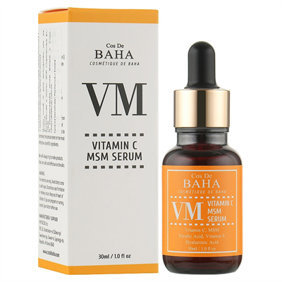 Осветляющая сыворотка с витамином С Cos De BAHA Vitamin C 15 Serum, 30мл 2813 - фото 6021