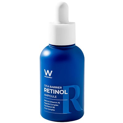 Барьерная омолаживающая ампула с ретинолом и центеллой Wonjin Effect Cica Barrier Retinol Ampoule 50мл 2962 - фото 6261