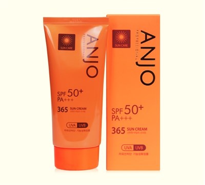 Легкий солнцезащитный крем Anjo Professional Sun Cream 365 SPF50+/PA+++, 70 гр 3009 - фото 6344