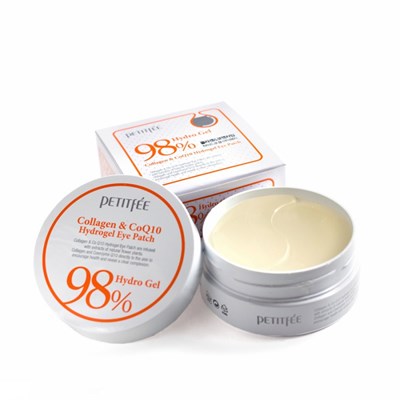 Petitfee Патчи с коллагеном и коэнзимом Q10 / 98% Collagen +CoQ10 Hydrogel Eye Patch, 60шт 3077 - фото 6485