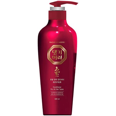 Разглаживающий кондиционер для всех типов волос Daeng Gi Meo Ri Gold Conditioner For All Hair Types, 500мл 3096 - фото 6523