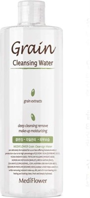 Medi Flower мицеллярная вода Grain Facial Cleansing Water 500 мл 3112 - фото 6551