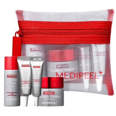Лифтинг-набор миниатюр с пептидами MEDIPEEL Peptide 9 Volume Bio Tox Trial Kit (20ml + 10ml + 10gr + 4ml) 3205 - фото 6749