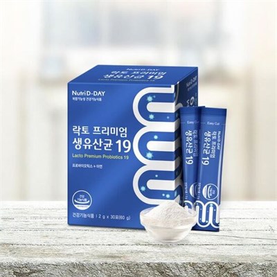 Nutri-D Day Lacto Premium Probiotics 19 Стики с пробиотиками и лактобактериями 2гр * 30шт 3222 - фото 6803