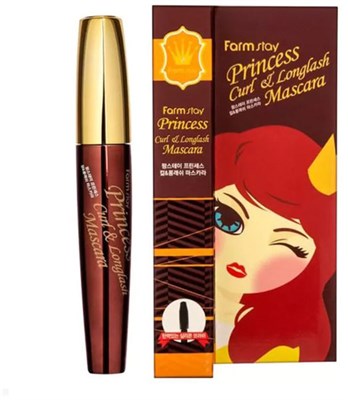 Тушь для подкручивания и удлинения ресниц FarmStay Princess Curl & Longlash Mascara 3287 - фото 6896