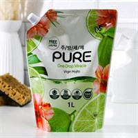 Средство для мытья посуды, Pure Virgin Mojito, концентрированное, мохито, 1 л 2266