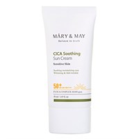 Солнцезащитный крем с центеллой Mary&May CICA Soothing Sun Cream SPF 50+ PA++++ 2770