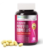 Премиум комплекс витаминов группы B Nutri D-Day Premium Vitamin B Complex Gold (90таб.) 3004