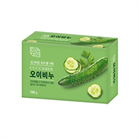 [MUKUNGHWA] Мыло туалетное увлажняющее ОГУРЕЦ Moisture Cucumber Soap, 100 г 3023