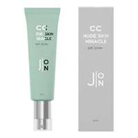 [J:ON] CC NUDE SKIN MIRACLE SPF 33 PA++ Корректирующий СС крем УНИВЕРСАЛЬНЫЙ/ ЗЕЛЕНЫЙ ПИГМЕНТ, 50 мл 3116