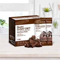 Nutri D-Day Шоколадный диетический коктейль 14шт* 25гр Real Choco Diet Shake 3149