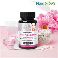 Низкомолекулярный рыбный коллаген в таблетках Nutri D-Day Premium Quality Fish Collagen, 500мг * 90таб 3223