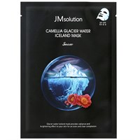 Тонизирующая тканевая маска с экстрактом камелии JMsolution Camellia Glacier Water Iceland Mask 3229